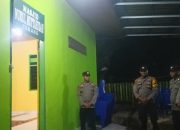 Pengamanan Sholat Isya dan Tarawih di Masjid Nurul Muttahidah Berjalan Aman dan Lancar