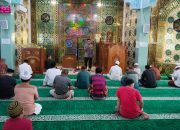 Untuk jaga Suasana Ramadhan Yang Kondusif, Bhabinkamtibmas Polres Majene Sampaikan Pesan Kamtibmas di Masjid Raudhatul Amin Pakkola