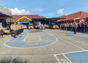 Kapolres Palopo Pimpin Upacara PTDH Personil