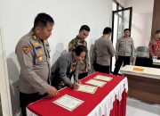 Polres Toraja Utara Gelar Penandatanganan Pakta Integritas dan Pengambilan Sumpah Panitia, Penerimaan Polri Tahun 2025