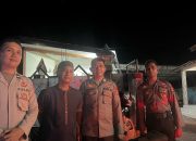 Ciptakan Kondisi Aman di Bulan Ramadhan, Polres Pinrang Laksanakan Pengamanan Shalat Tarawih