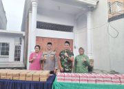 Sinergitas Dandim dan Kapolres Sidrap Bagikan Takjil