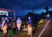 Kapolsek Malunda Gelar Patroli Kamtibmas Cegah Aksi Balap Liar Selama Ramadhan