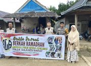 Bintara Polri Lintas Angkatan Sulbar Bagikan Sembako Berkah Ramadhan untuk Warga Mamuju