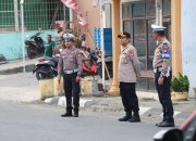 Pastikan Arus Lalulintas Lancar, Kapolres Bulukumba Cek Anggota Pengaturan dijalan.