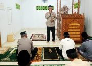 Tim Safari Ramadhan Polres Majene Gelar Kegiatan di Masjid Miftahul Hikma