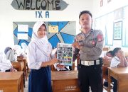 Satuan Lalu Lintas Polres Majene Sosialisasikan UU No. 22 Tahun 2009 di SMP Negeri 6 Rangas
