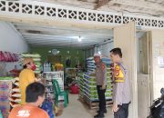 Kapolsek Pamboang Pantau Stok dan Harga Bahan Pokok di Pasar Induk Tinambung