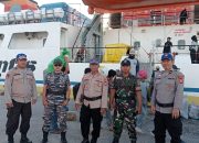 Sat Polair Polres Majene Maksimalkan Pengamanan Pemberangkatan KM. Sabuk Nusantara 93 Menuju Pelabuhan Silopo