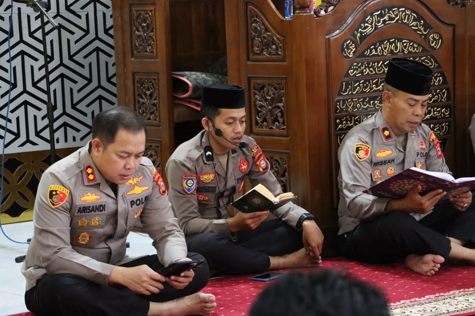 Kapolres Luwu Ikuti Tadarus Al-Qur’an, Polri Panjatkan Doa untuk Masyarakat dan Keselamatan Anggota