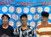 Kedapatan Bawa Sabu, Tiga Pemuda di Amankan Satuan Resnarkoba Polres Majene