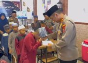 Kapolres Maros Buka Puasa Bersama Puluhan Anak Yatim