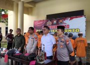 Kapolres Jeneponto Gelar Rilis Pengungkapan Kasus Menonjol Awal Tahun 2025