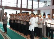 Polda Sulbar Gelar Sholat Gaib untuk Tiga Personel yang Gugur Saat Penggerebekan Sabun Ayam