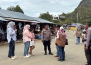 Sambangi Warga Di Bulan Ramadhan, Bhabinkamtibmas Sampaikan Pesan Kamtibmas