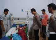 Kapolres Luwu Jenguk Korban Kecelakaan Bus, Pastikan Mendapat Santunan Dan Penanganan Optimal