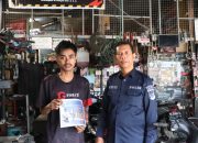 Sosialisasi Tolak Premanisme Berkedok Ormas, Kasi Humas Polres Majene Sasar Pengusaha Bengkel