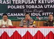 Samakan Persepsi Amankan Idul Fitri 1446 H, Polres Toraja Utara Gelar Rakor Lintas Sektoral Operasi Terpusat Ketupat 2025