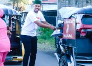 Sat Res Narkoba Polres Wajo Berbagi Takjil, Dipimpin AKP Prawira Wardany