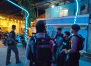 Patroli Malam Satuan Samapta Polres Majene, Jaga Kamtibmas Selama Bulan Suci Ramadhan