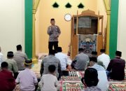 Kapolsek Malunda Laksanakan Safari Ramadhan di Masjid Darussalam Lombong Timur