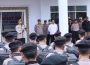 Ratusan Personel Polres Majene Diterjunkan untuk Mengawal Aksi Damai Mahasiswa dan Koalisi Masyarakat Sipil