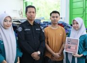 Kasi Humas Polres Majene Sosialisasikan Penolakan Premanisme Berkedok Ormas kepada Pelaku Usaha