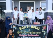 Berbagi Bersama Anak Yatim, Sat Intelkam Polres Majene Sambangi Panti Asuhan Hidayatullah
