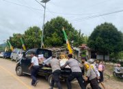 Personel Polsek Tabulahan Laksanakan Pengaturan Lalu Lintas dan Pengamanan Pasar Tradisional Lakahang