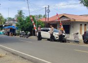 Kapolres Majene Turun Langsung ke Jalan Pantau Arus Mudik di Jalur Trans Sulawesi