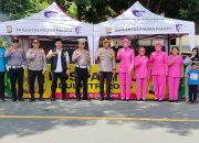 Kapolres Palopo Bersama Ketua Bhayangkari Kunjungi Pos Ops Ketupat