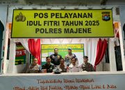 Jelang Lebaran, Personel Operasi Ketupat Polres Majene Maksimalkan Pelayanandi Pusat Perbalanjaan