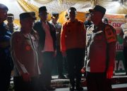 Siaga Malam Takbiran, Kapolda Sulbar dan Forkopimda Tinjau Posko Operasi Ketupat Marano