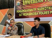Kapolres Pinrang Rilis Hasil Pengungkapan 3,7 Kilogram Sabu Yang Akan Di Edarkan Ke Sidrap