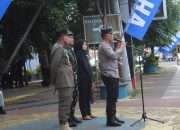 Kapolres Bone bersama Forkopimda Pimpin Apel Gabungan Persiapan Pengamanan Malam Takbiran