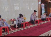 Polres Pangkep Gelar Binrohtal Untuk Meningkatkan Keimanan Personil di Bulan Ramadhan