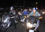 Kapolrestabes Makassar Bersama Forkopimda Laksanakan Patroli