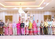 Kapolsek Tanete Riattang Hadiri Pra Matompang Akbar 10.000 Bilah Dalam Rangka Hari Jadi Bone ke 695