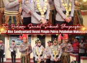 Tari Paduppa Sambut Srikandi Bhayangkara: AKBP Rise Sandiyantanti Resmi Pimpin Polres Pelabuhan Makassar