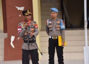 Kapolres Bone Pimpin Apel Gabungan Bersama Personel Polres dan Brimob Yon C Pelopor