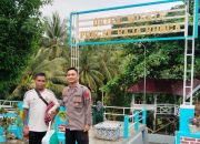 Personel Ops Ketupat Polres Majene Amankan Wisata Puncak Raja Bunga Pasca Lebaran