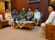 Sat Lantas Polres Soppeng Laksanakan Pengamanan Halal Bihalal Reu8ni Akbar SMPN 1 Marioriwawo