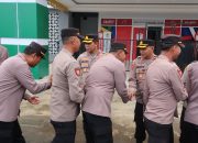 Kapolres Parepare Gelar Halal Bihalal di GBH, Perkuat Moral Personilnya Jelang Pengamanan Laga Internasional PSM vs Cong An Hanoi