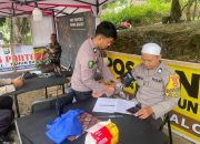 Dokkes Polres Palopo Lakukan Pemeriksaan Kepada Petugas Pos Pengamanan Operasi Ketupat