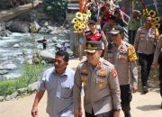 Kapolres Luwu Tinjau Objek Wisata Alam, Pastikan Keamanan Pengunjung Selama Libur Lebaran
