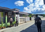 Cegah Aksi Kejahatan Pasca Lebaran, Satuan Samapta Polres Majene Patroli Rumah Kosong