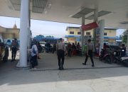 Pasca Lebaran, Aktivitas Masyarakat Kembali Normal, Personel Samapta Polres Majene Intensifkan Patroli Kamtibmas