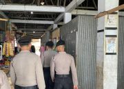 Samapta Polres Majene Intensifkan Patroli Kamtibmas di Tempat Pelelangan Ikan Pasca Lebaran