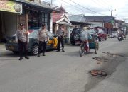 Cegah Aksi Kriminal, Polsek Banggae Gelar Patroli Dialogis di Sejumlah Ruas Jalan
