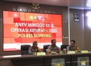 Polres Soppeng Tinjau Kembali Keamanan melalui Anev Operasi Ketupat 2025